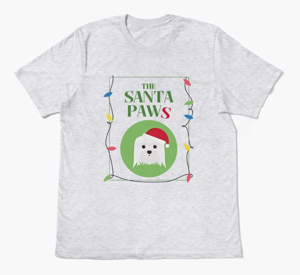 'Santa Paws' - Personalized {breedFullName} Adult T-Shirt