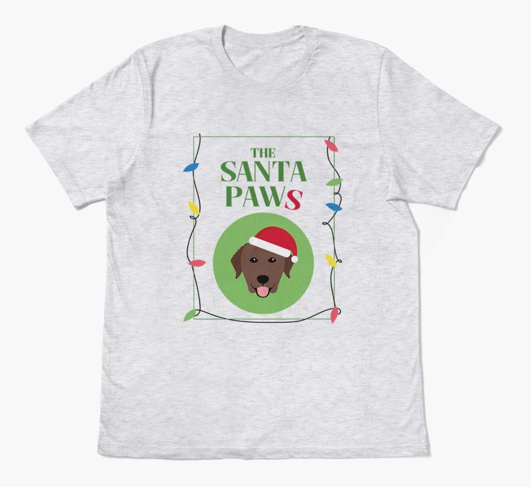 'Santa Paws' - Personalized {breedFullName} Adult T-Shirt