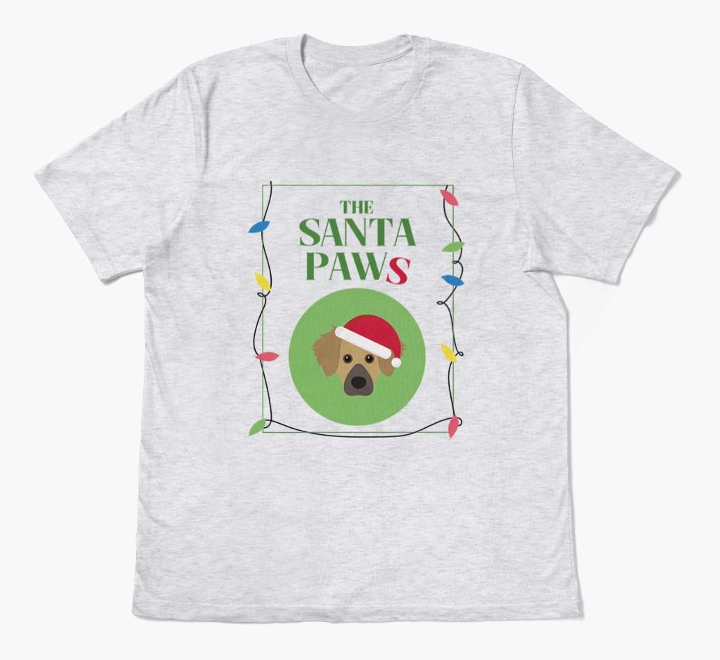 'Santa Paws' - Personalized {breedFullName} Adult T-Shirt