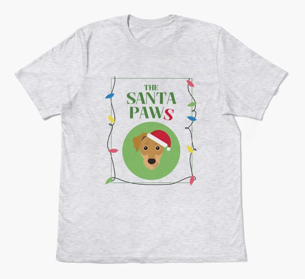 'Santa Paws' - Personalized {breedFullName} Adult T-Shirt