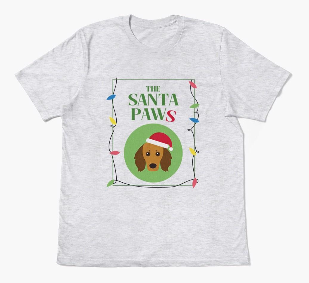 'Santa Paws' - Personalized {breedFullName} Adult T-Shirt