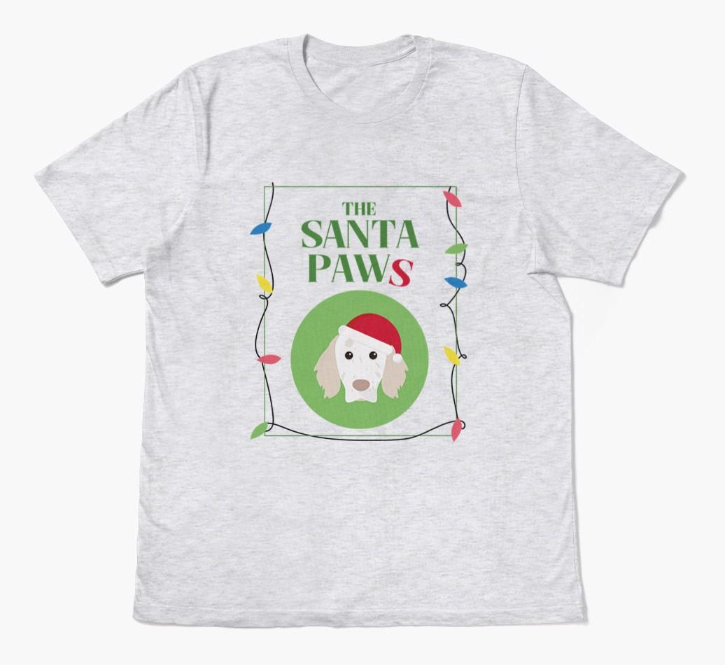 'Santa Paws' - Personalized {breedFullName} Adult T-Shirt