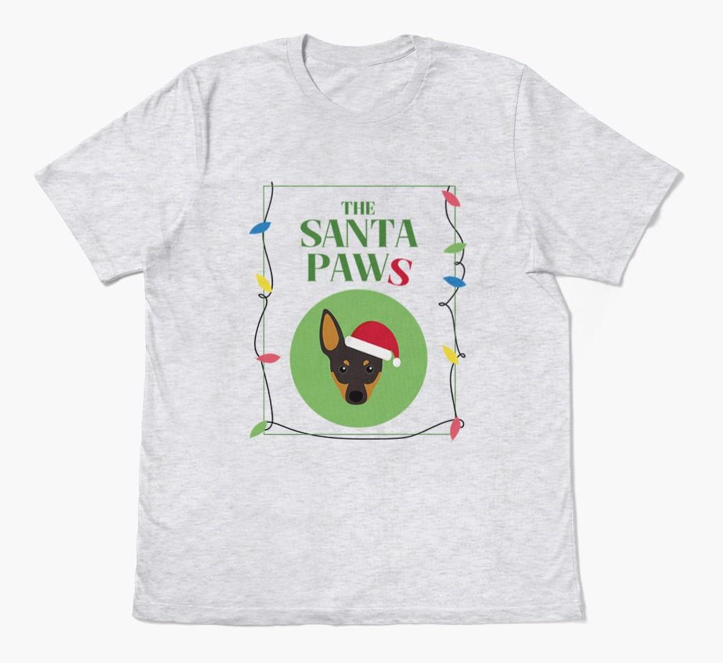 'Santa Paws' - Personalized {breedFullName} Adult T-Shirt
