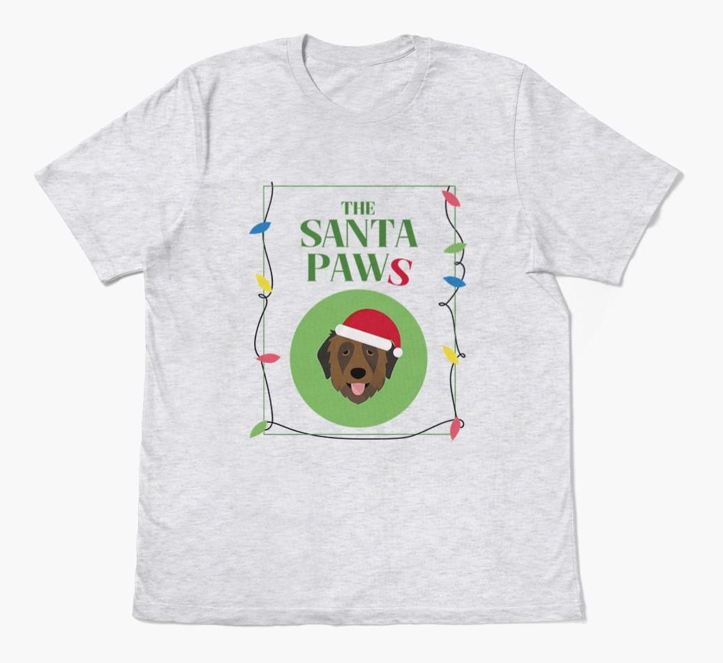 'Santa Paws' - Personalized {breedFullName} Adult T-Shirt