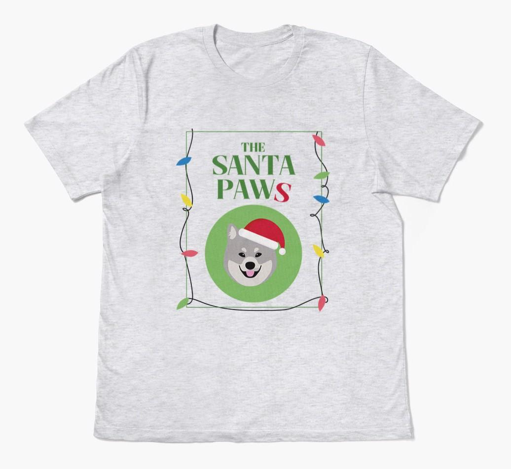 'Santa Paws' - Personalized {breedFullName} Adult T-Shirt
