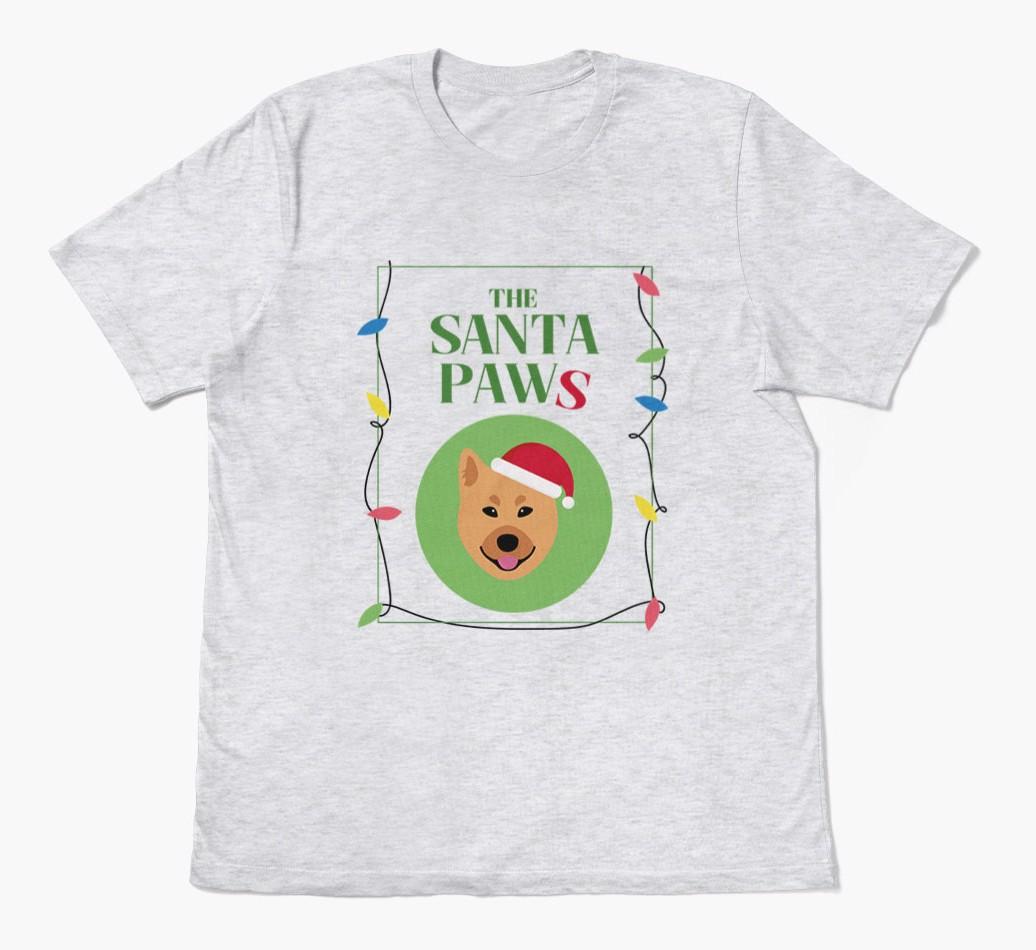 'Santa Paws' - Personalized {breedFullName} Adult T-Shirt