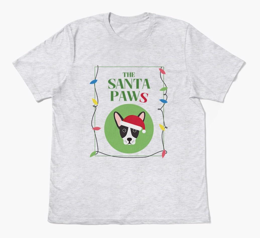 'Santa Paws' - Personalized {breedFullName} Adult T-Shirt