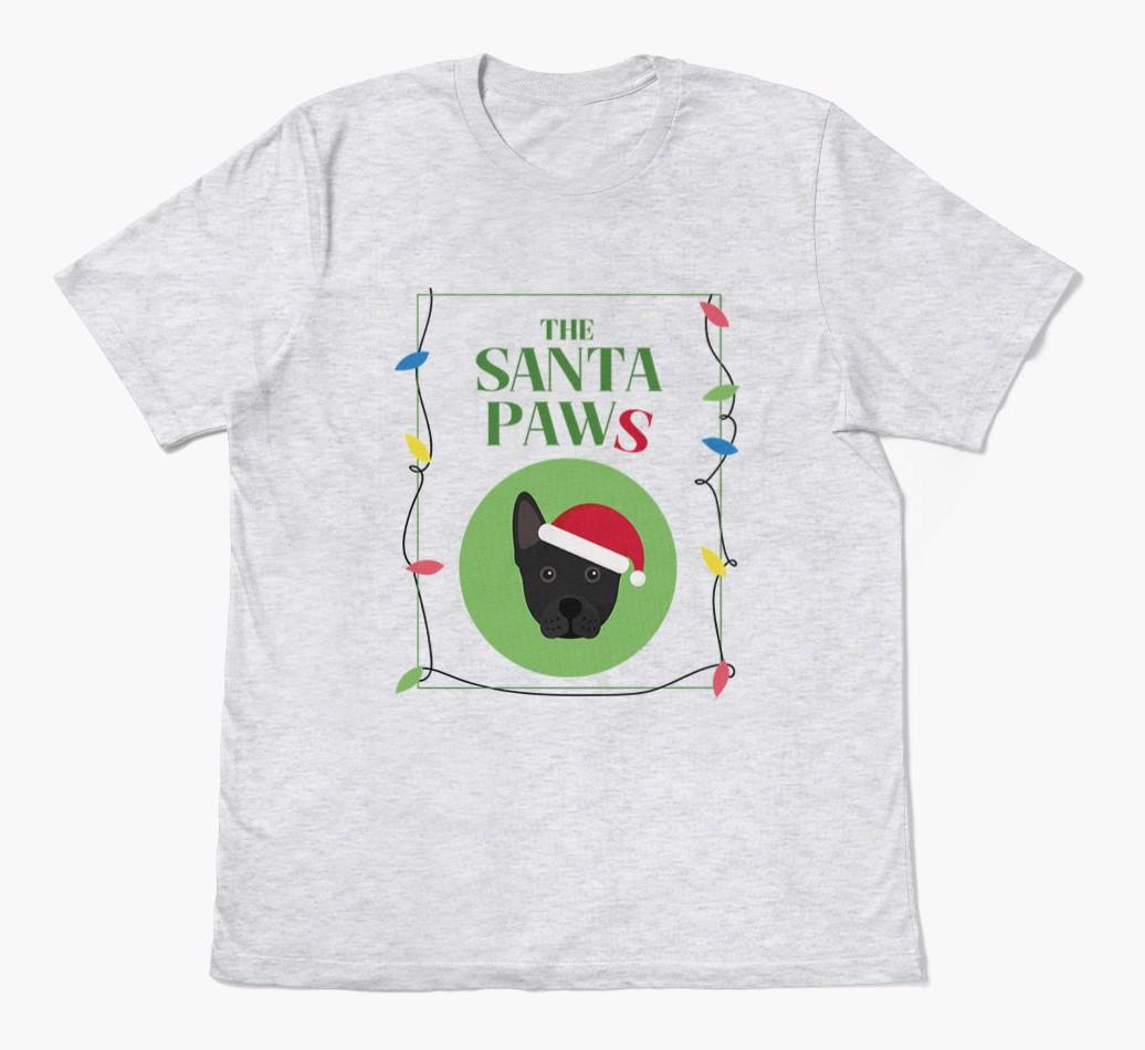 'Santa Paws' - Personalized {breedFullName} Adult T-Shirt
