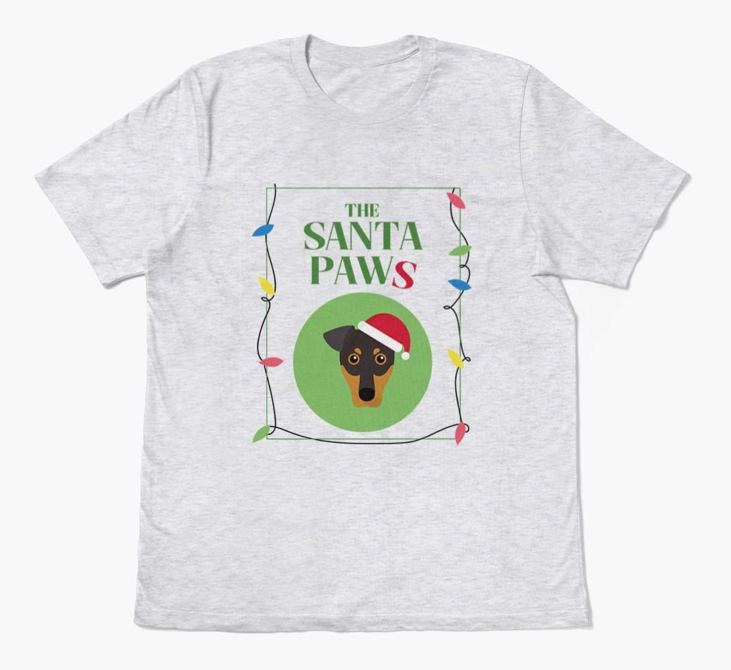 'Santa Paws' - Personalized {breedFullName} Adult T-Shirt