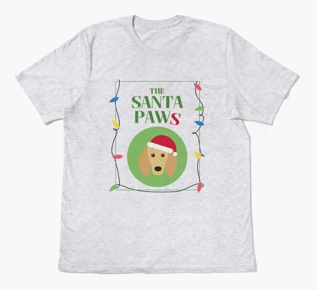'Santa Paws' - Personalized {breedFullName} Adult T-Shirt