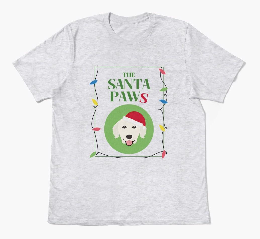'Santa Paws' - Personalised {breedFullName} Adult T-Shirt