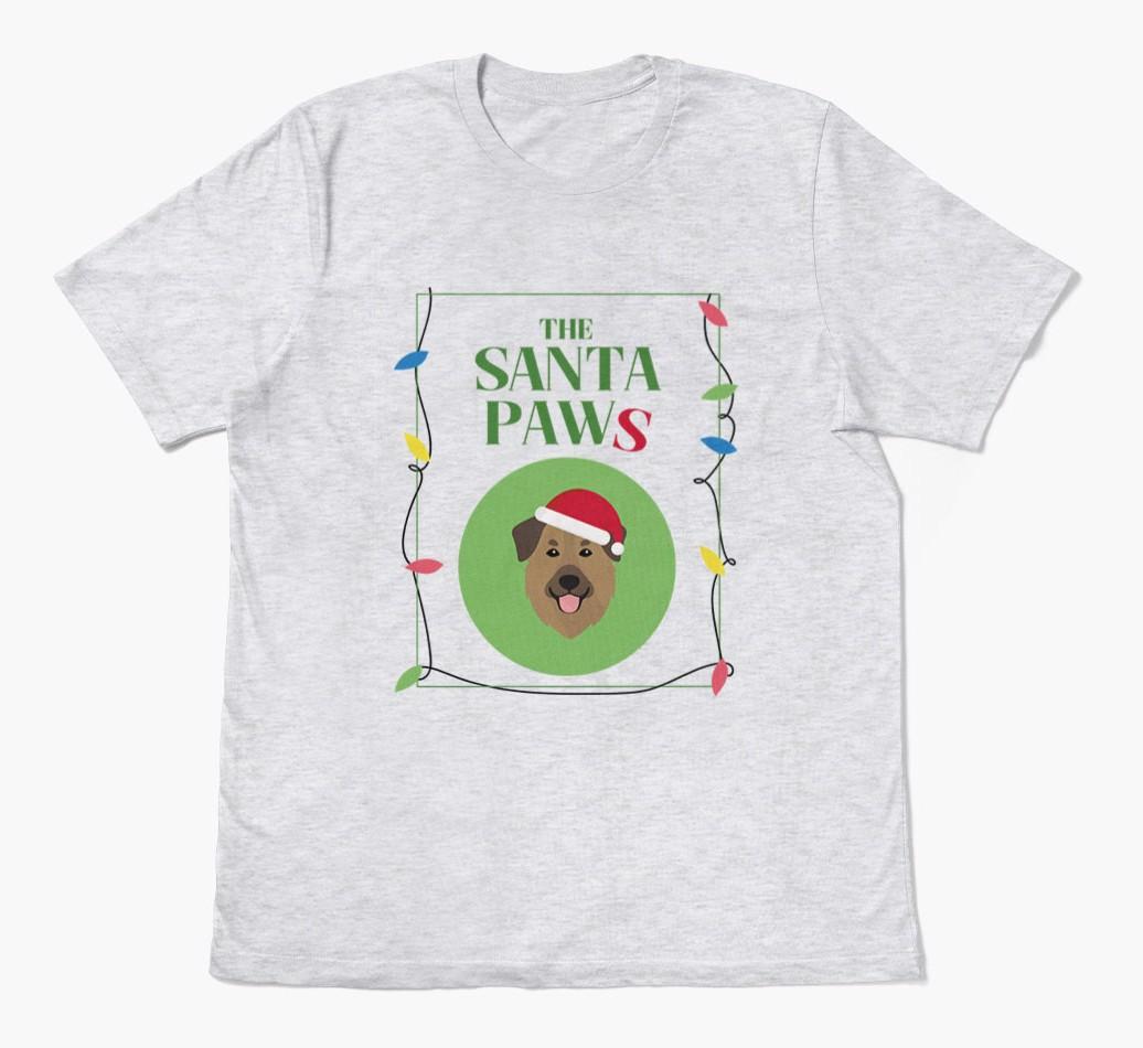 'Santa Paws' - Personalized {breedFullName} Adult T-Shirt
