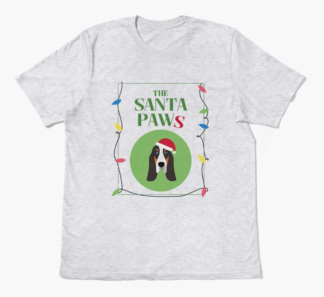 'Santa Paws' - Personalized {breedFullName} Adult T-Shirt