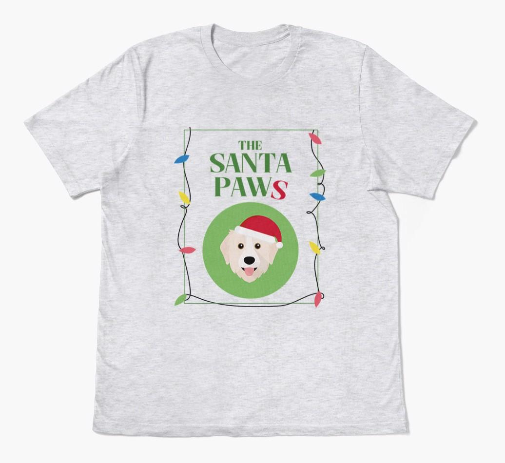'Santa Paws' - Personalized {breedFullName} Adult T-Shirt
