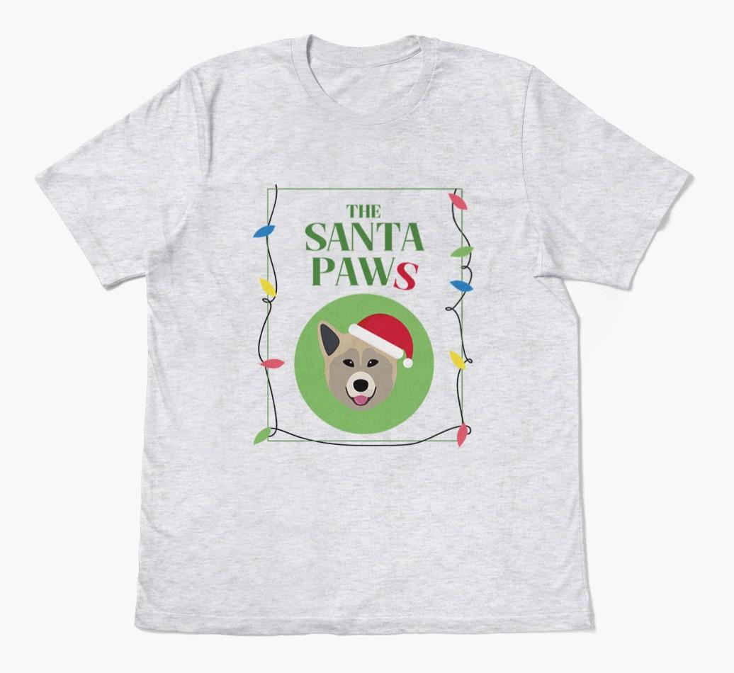 'Santa Paws' - Personalized {breedFullName} Adult T-Shirt