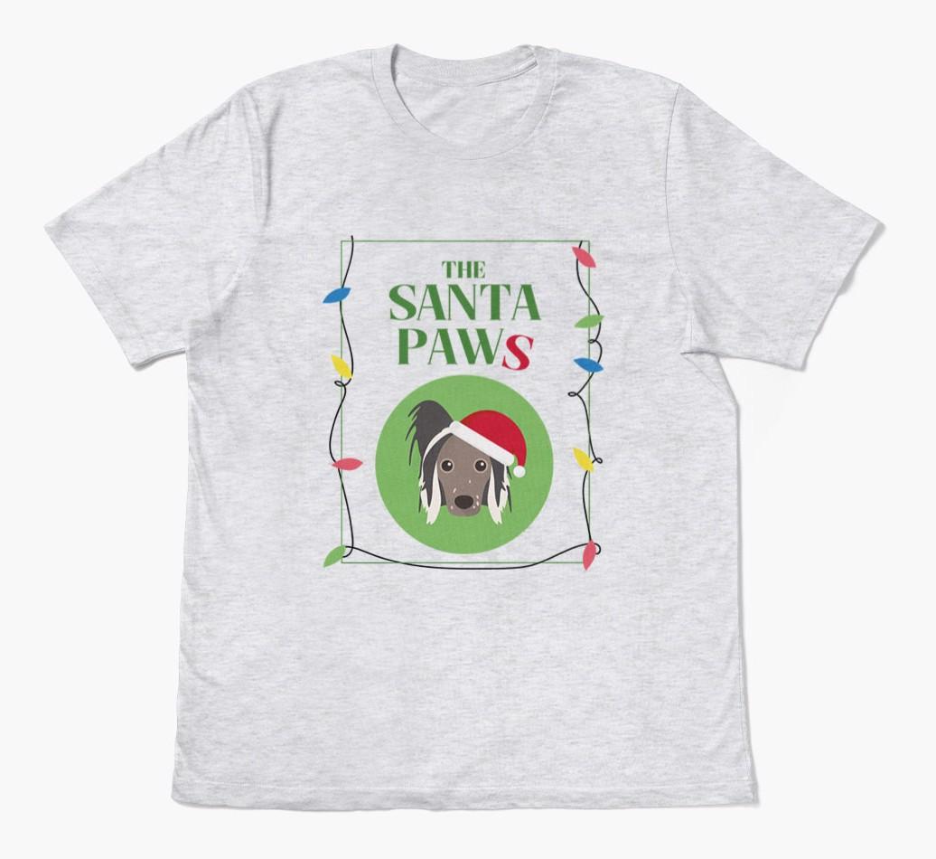 'Santa Paws' - Personalized {breedFullName} Adult T-Shirt