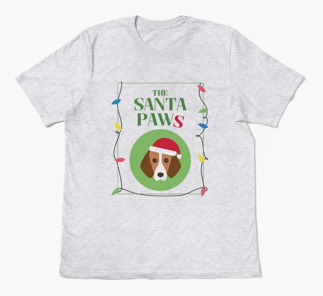 'Santa Paws' - Personalized {breedFullName} Adult T-Shirt