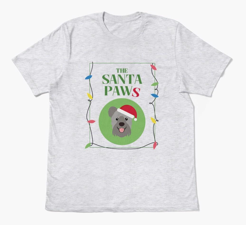 'Santa Paws' - Personalized {breedFullName} Adult T-Shirt
