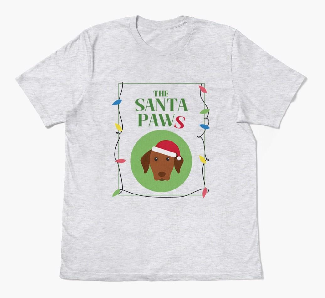 'Santa Paws' - Personalized {breedFullName} Adult T-Shirt
