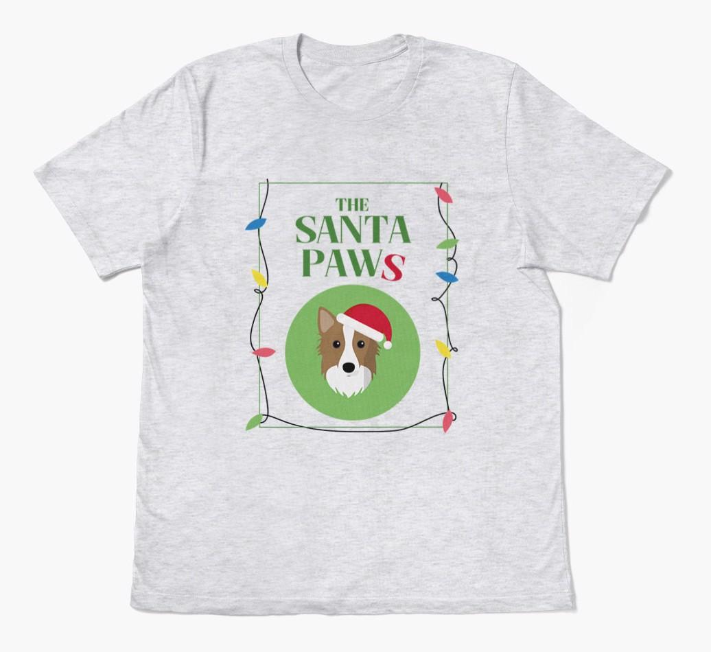 'Santa Paws' - Personalized {breedFullName} Adult T-Shirt