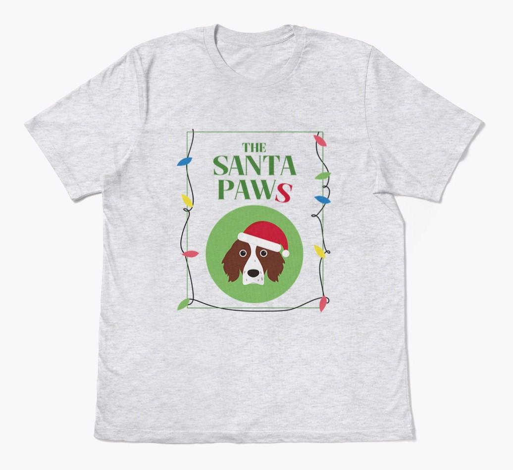 'Santa Paws' - Personalized {breedFullName} Adult T-Shirt