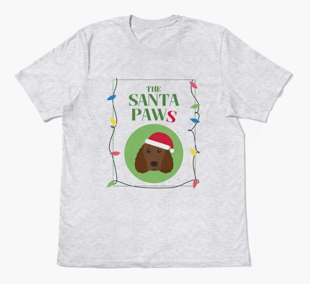 'Santa Paws' - Personalized {breedFullName} Adult T-Shirt