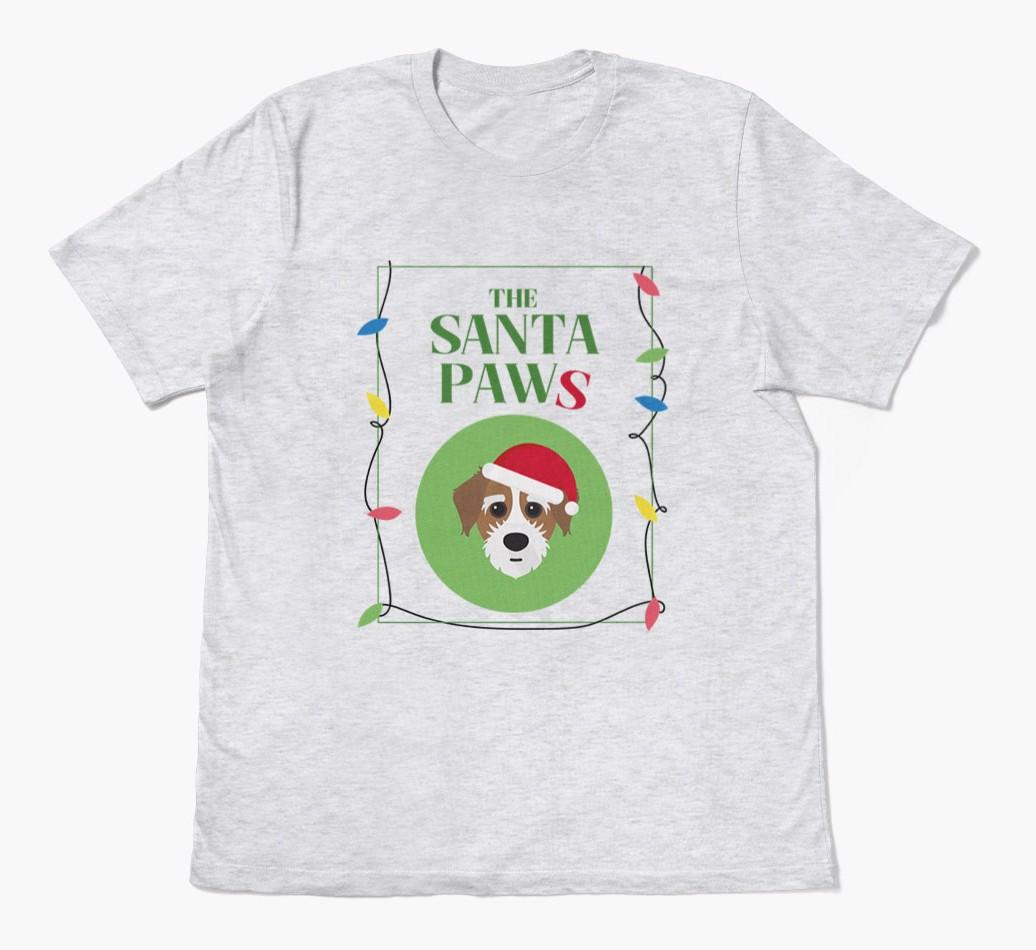 'Santa Paws' - Personalized {breedFullName} Adult T-Shirt