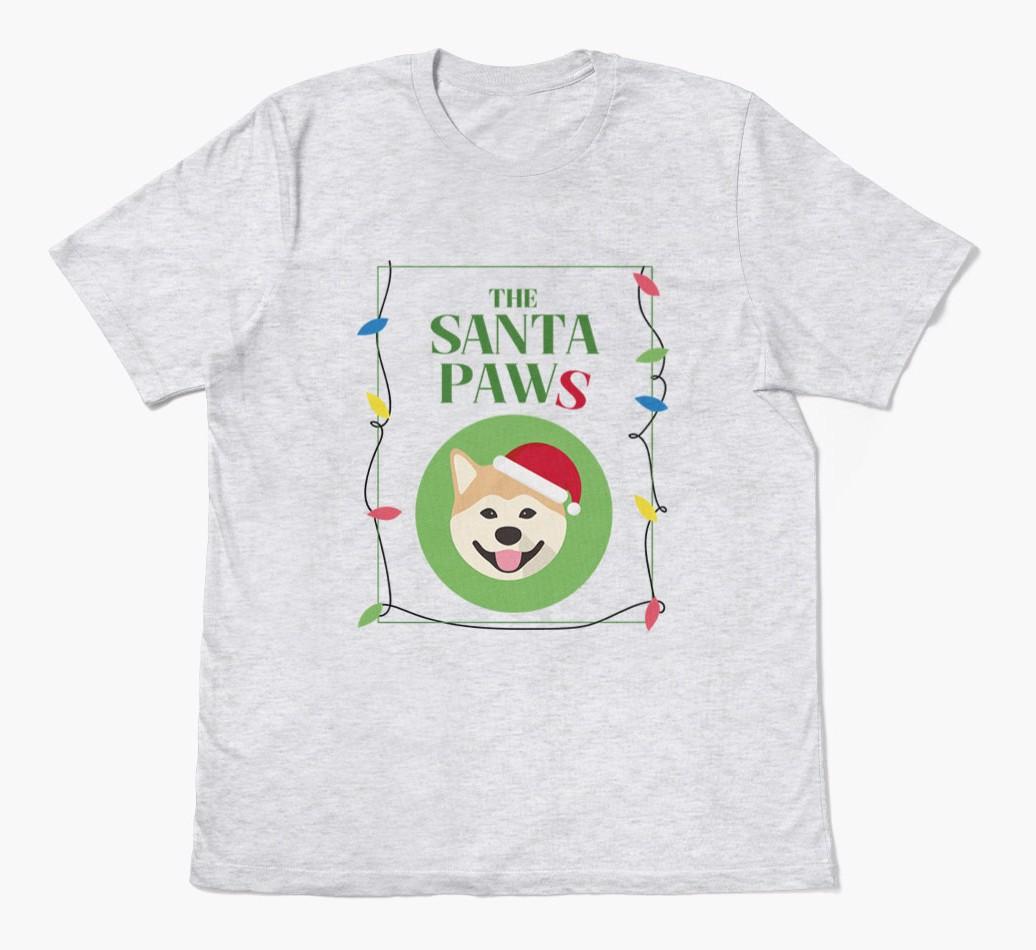 'Santa Paws' - Personalized {breedFullName} Adult T-Shirt