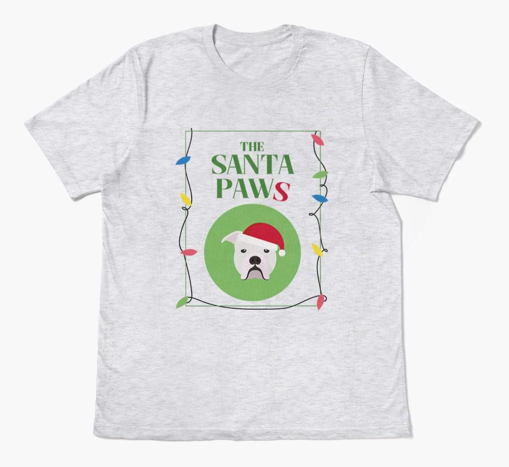 'Santa Paws' - Personalized {breedFullName} Adult T-Shirt