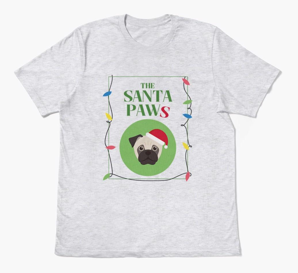 'Santa Paws' - Personalized {breedFullName} Adult T-Shirt
