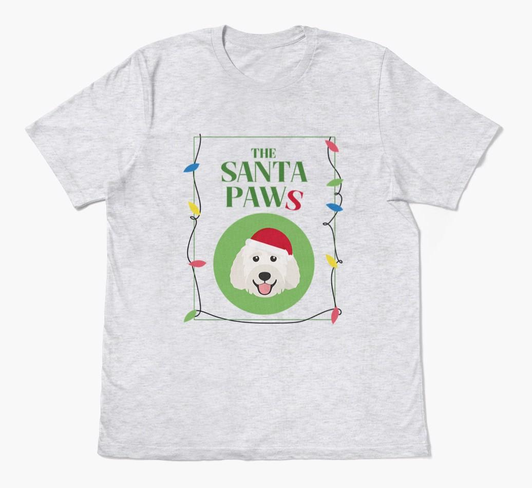 'Santa Paws' - Personalized {breedFullName} Adult T-Shirt
