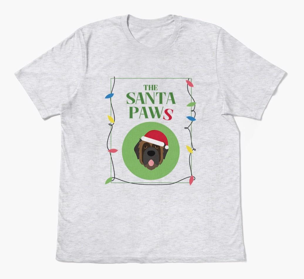 'Santa Paws' - Personalized {breedFullName} Adult T-Shirt