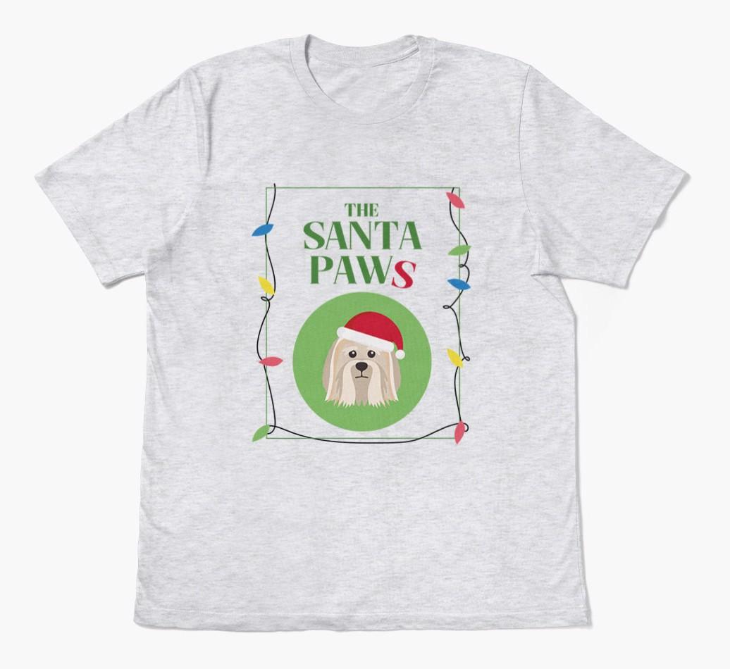 'Santa Paws' - Personalized {breedFullName} Adult T-Shirt