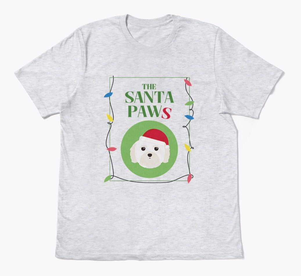 'Santa Paws' - Personalized {breedFullName} Adult T-Shirt