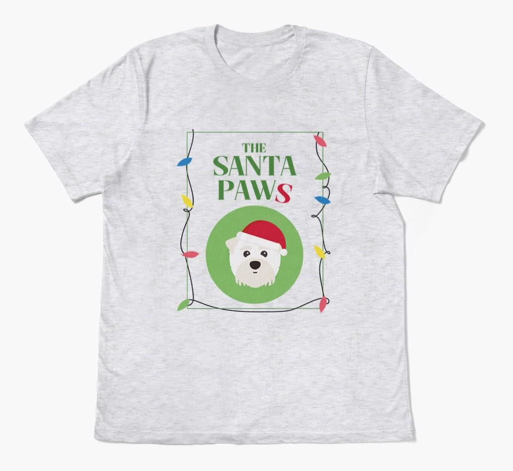 'Santa Paws' - Personalized {breedFullName} Adult T-Shirt