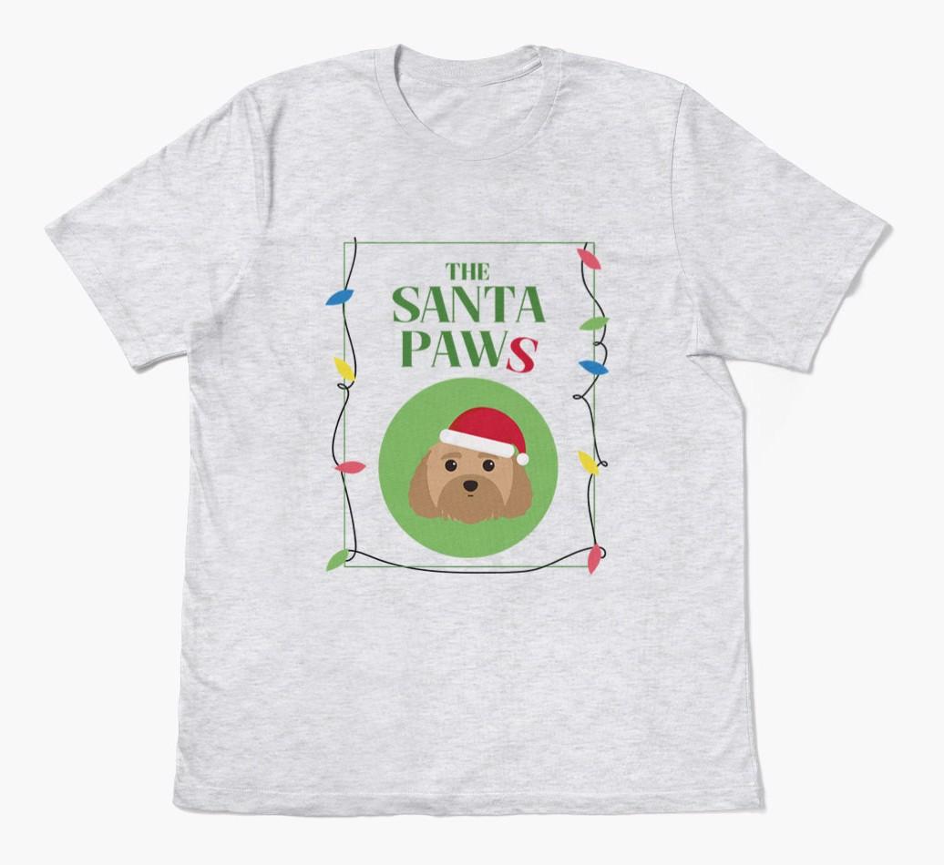 'Santa Paws' - Personalized {breedFullName} Adult T-Shirt