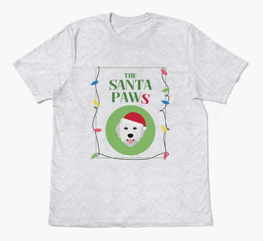 'Santa Paws' - Personalized {breedFullName} Adult T-Shirt