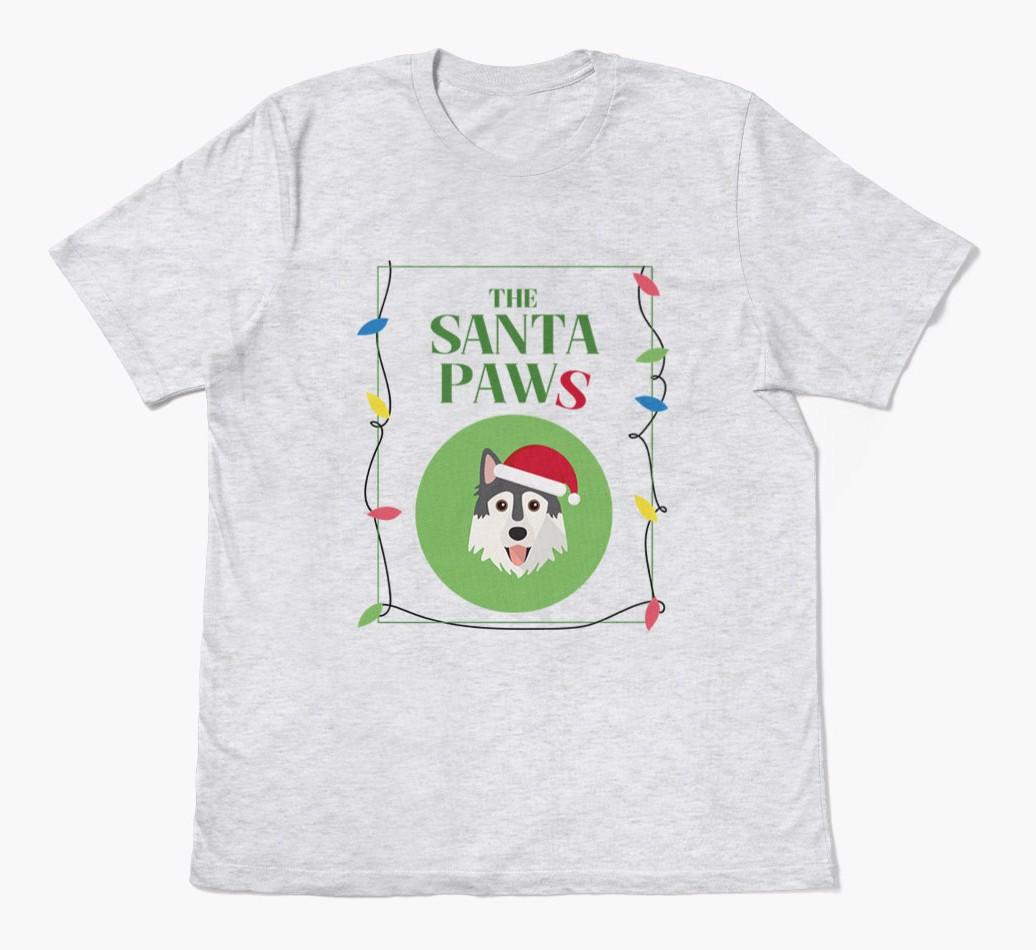 'Santa Paws' - Personalized {breedFullName} Adult T-Shirt