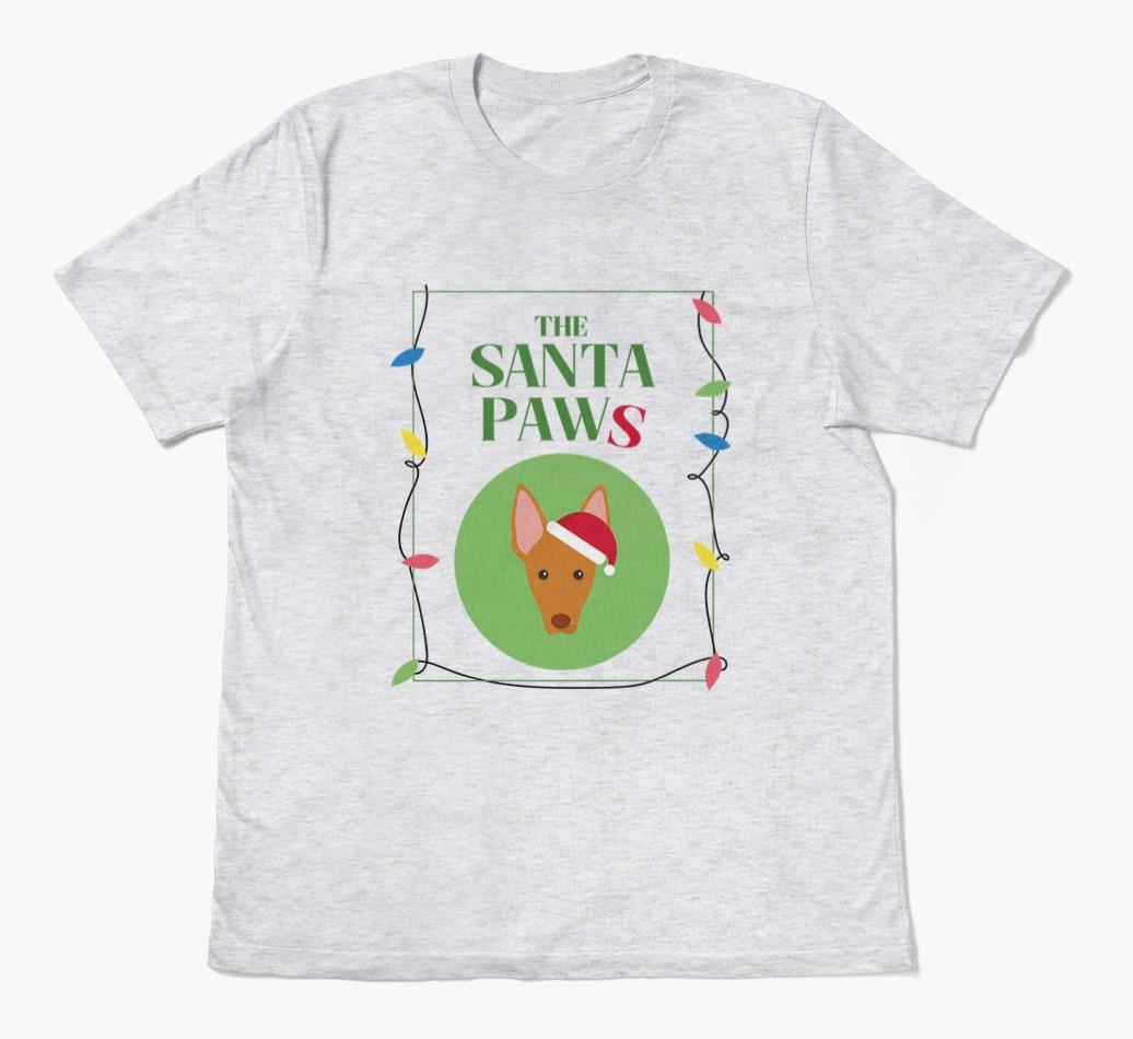 'Santa Paws' - Personalized {breedFullName} Adult T-Shirt
