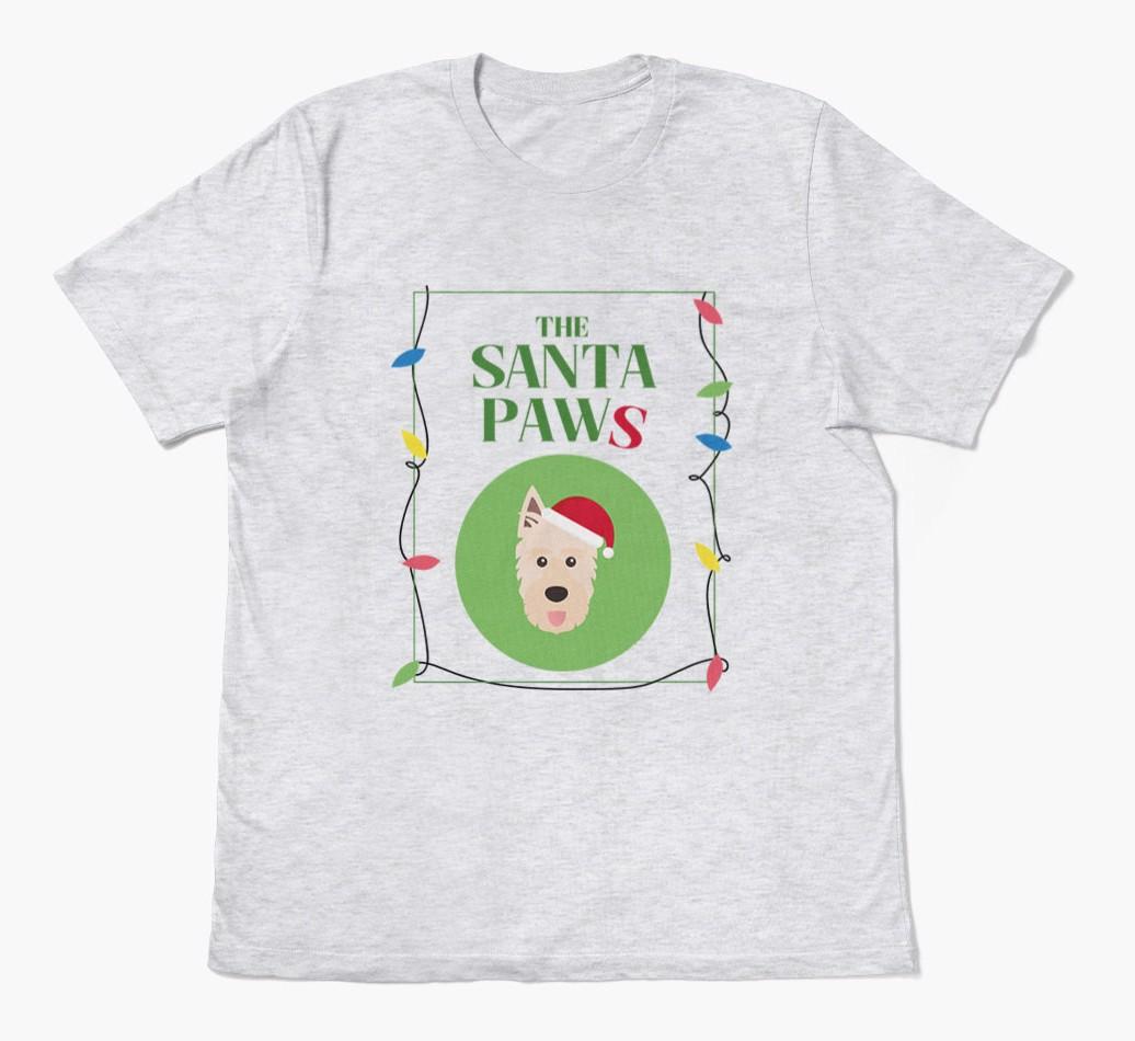 'Santa Paws' - Personalized {breedFullName} Adult T-Shirt