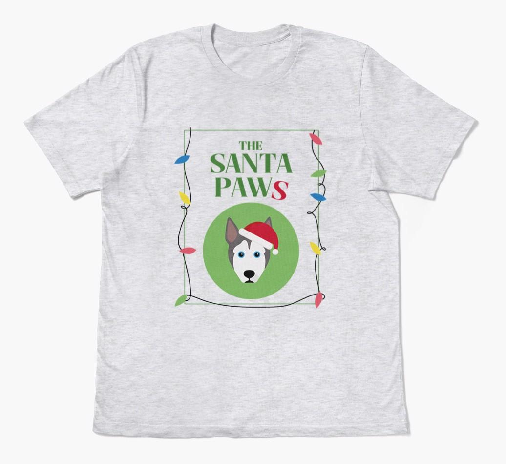 'Santa Paws' - Personalized {breedFullName} Adult T-Shirt