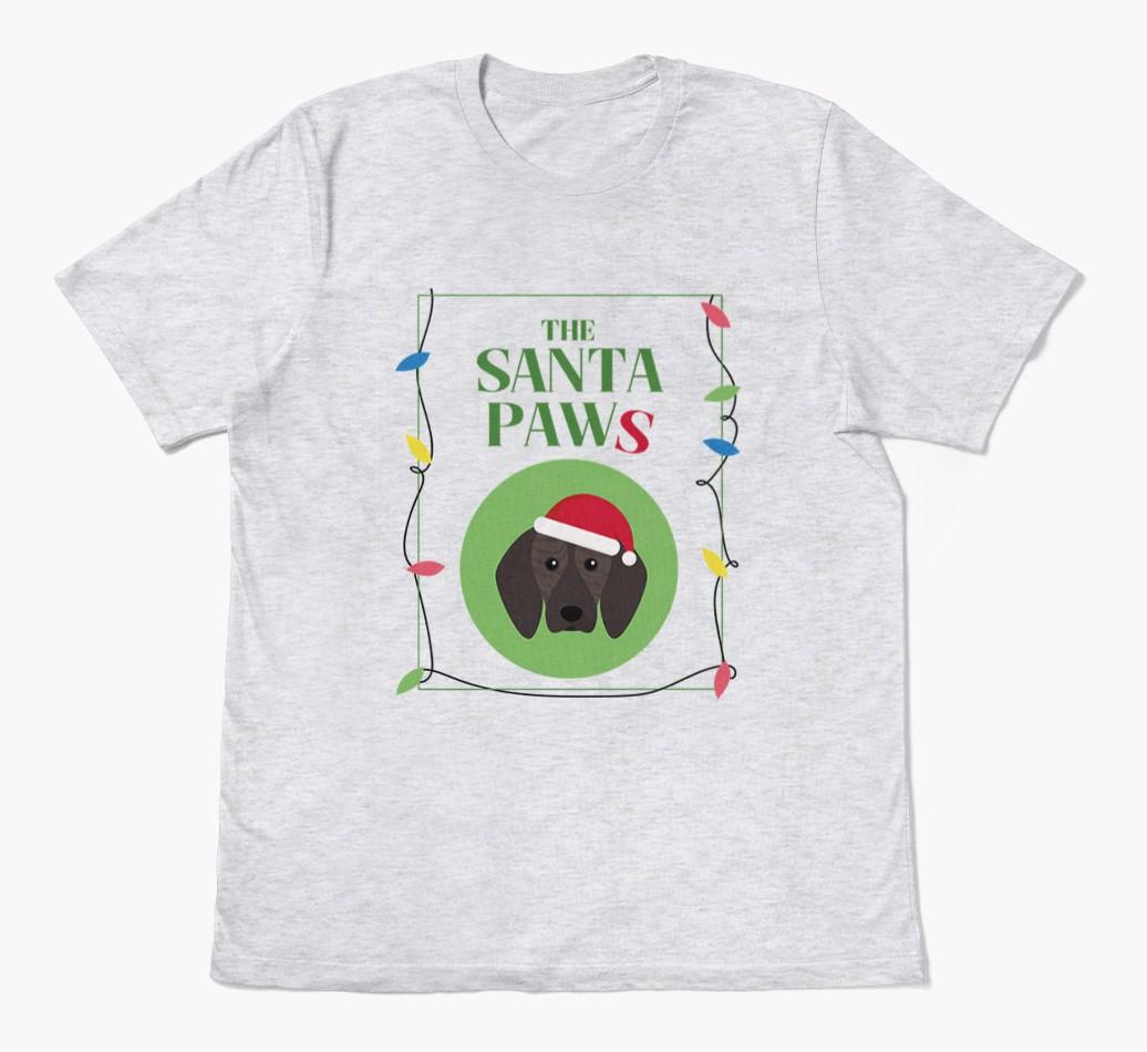 'Santa Paws' - Personalized {breedFullName} Adult T-Shirt