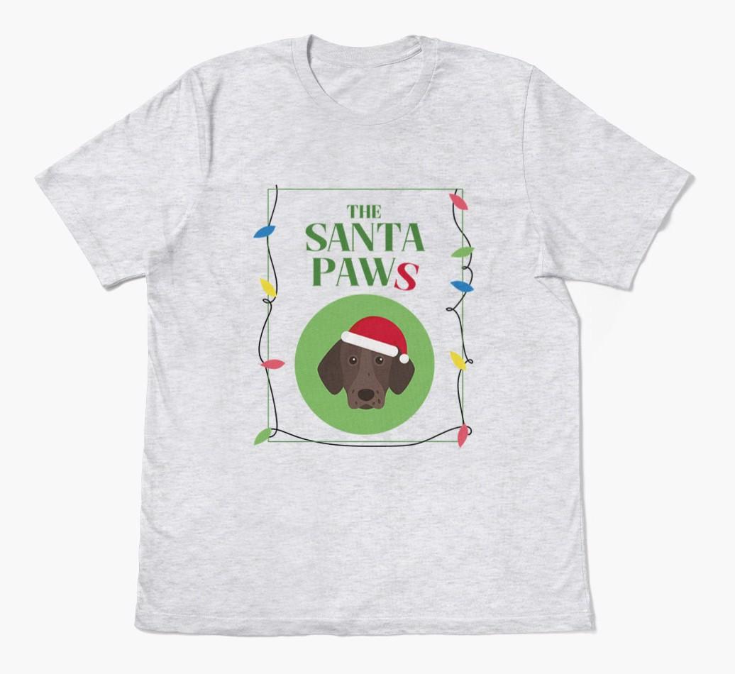 'Santa Paws' - Personalized {breedFullName} Adult T-Shirt