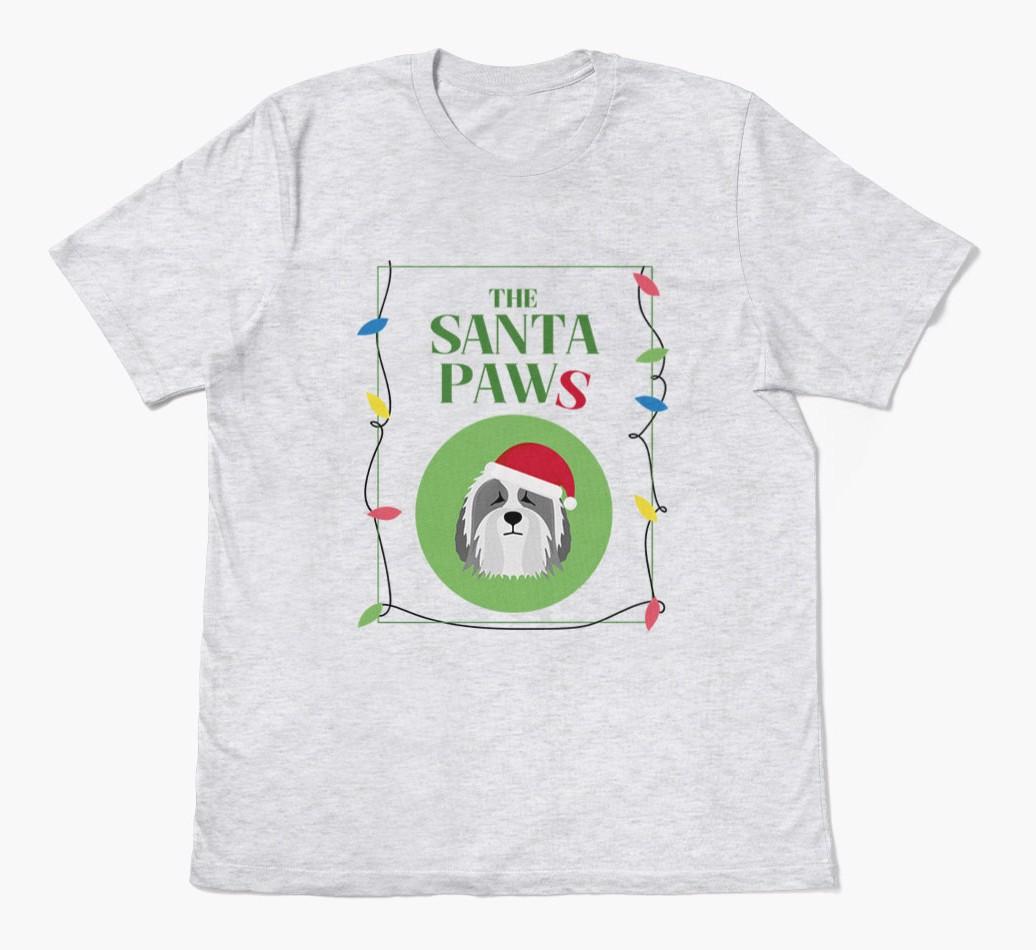 'Santa Paws' - Personalized {breedFullName} Adult T-Shirt