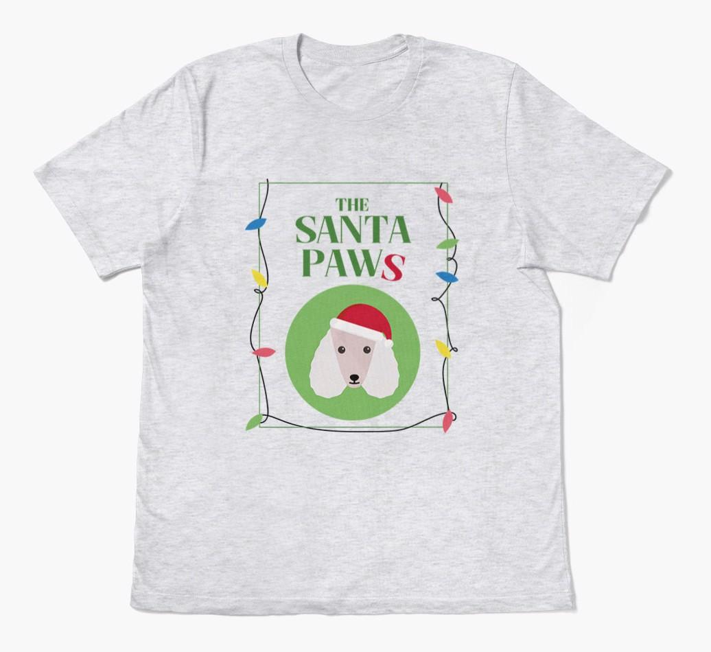 'Santa Paws' - Personalized {breedFullName} Adult T-Shirt