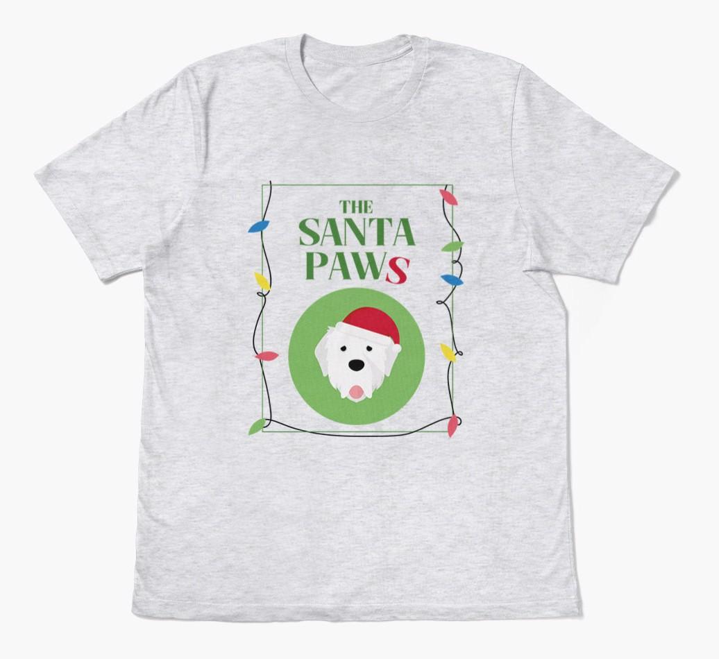 'Santa Paws' - Personalized {breedFullName} Adult T-Shirt
