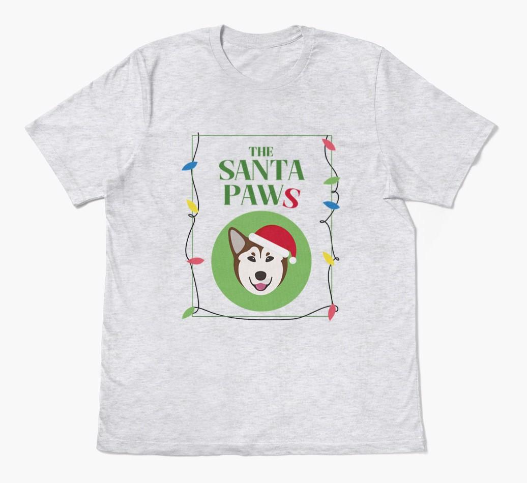'Santa Paws' - Personalized {breedFullName} Adult T-Shirt