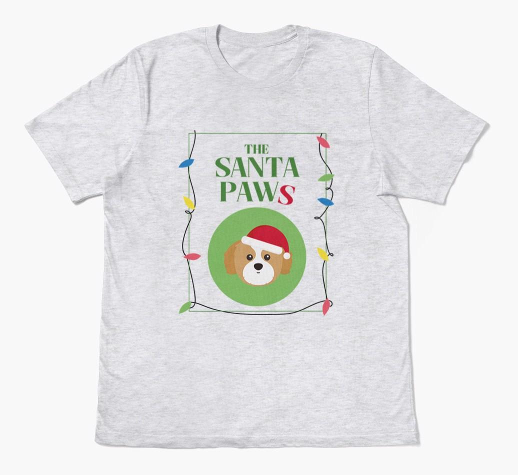 'Santa Paws' - Personalized {breedFullName} Adult T-Shirt