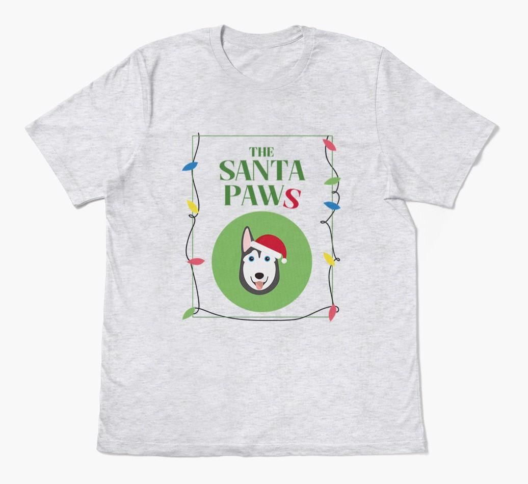 'Santa Paws' - Personalized {breedFullName} Adult T-Shirt