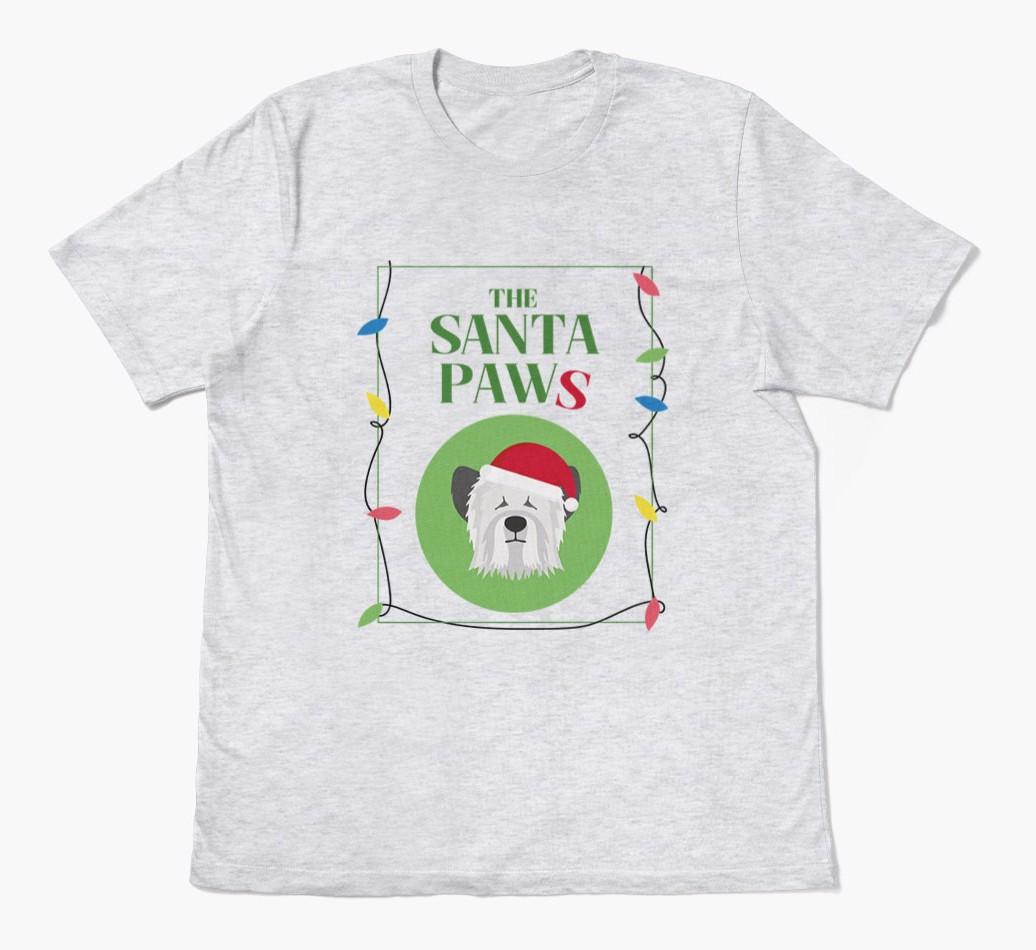 'Santa Paws' - Personalized {breedFullName} Adult T-Shirt